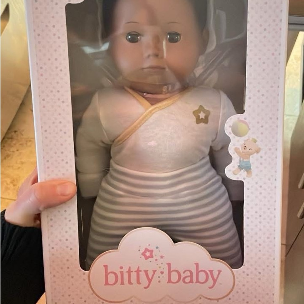 American Girl Bitty Baby Doll New in Box BB1 Dark Skinned